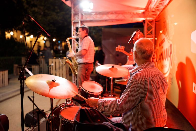 Jazz in the Shade – fellépés egy cég 10 éves jubileumi rendezvényén, Debrecen, 2022. május