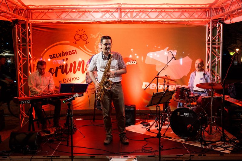 Jazz in the Shade – fellépés egy cég 10 éves jubileumi rendezvényén, Debrecen, 2022. május